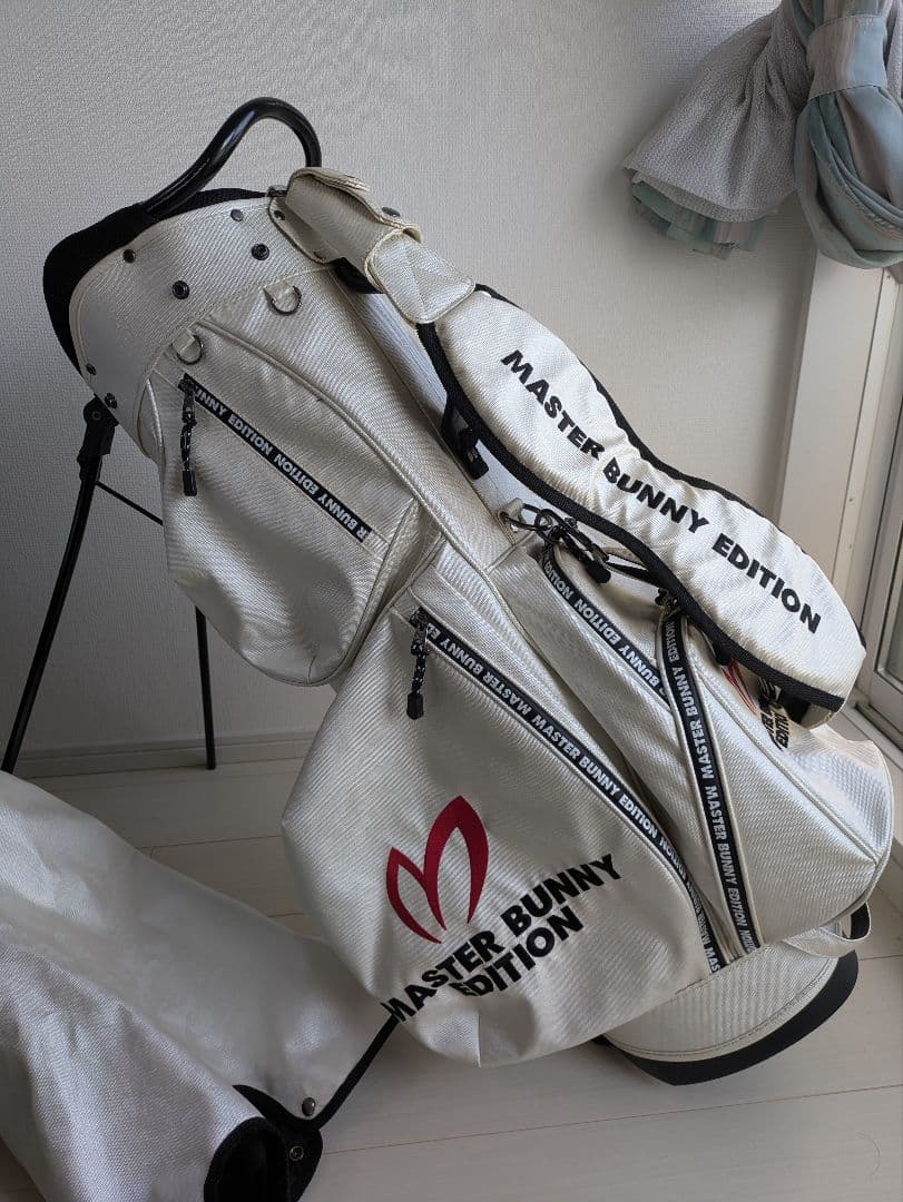 MASTER BUNNY EDITION キャディバッグ ホワイト