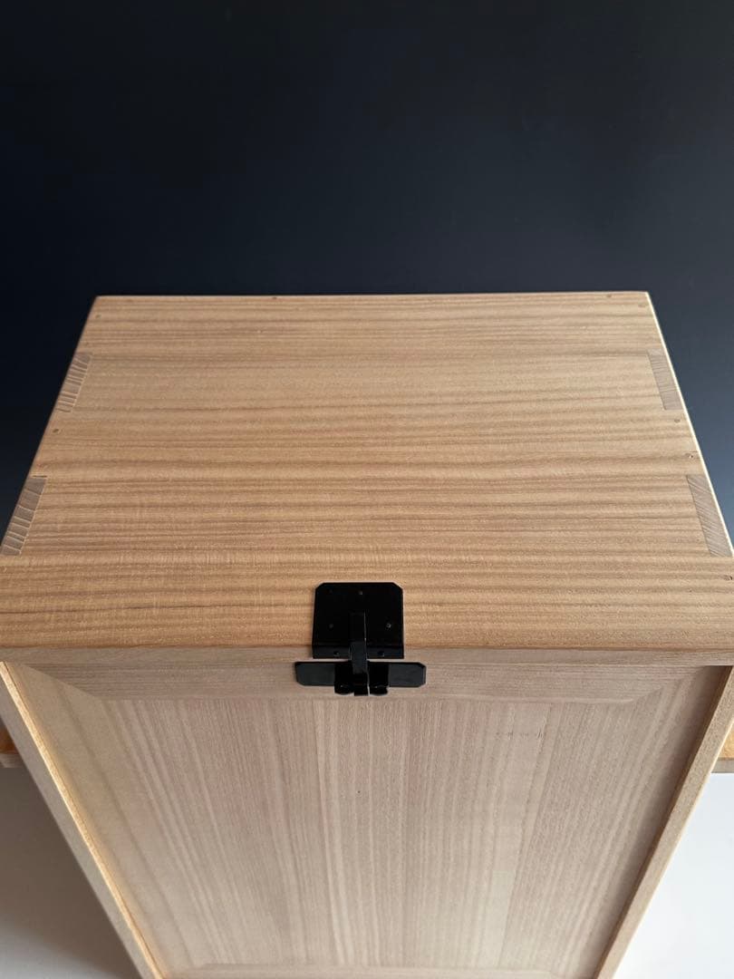 茶道具　利休好　桐木地　旅箪笥　茶会　野点　稽古　ほぼ未使用　棚