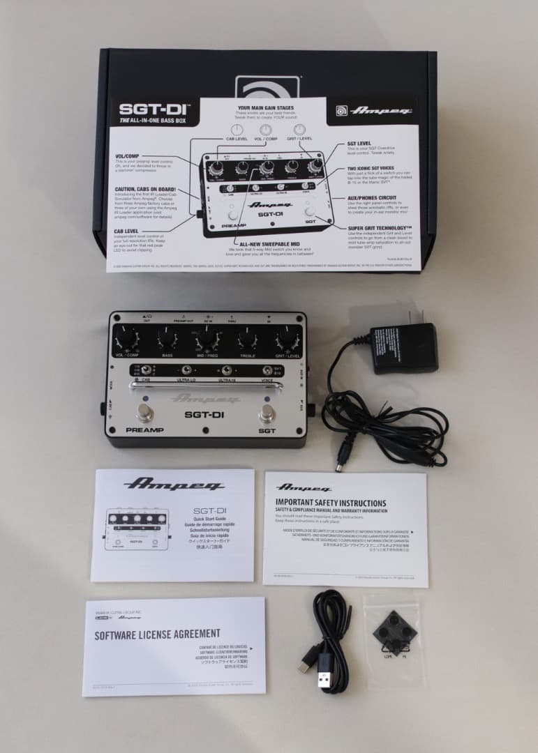 AMPEG SGT-DI ベースプリアンプ