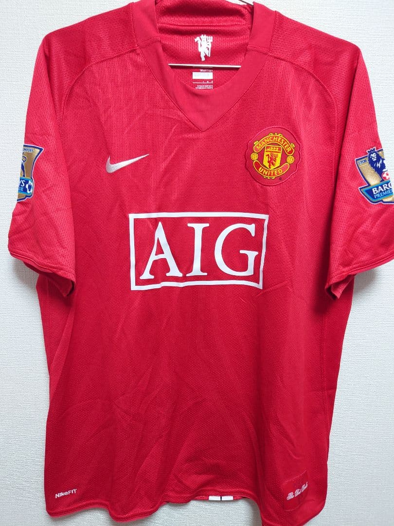 NIKE 2008〜09 マンチェスターユナイテッド　ロナウド　フルパッチ