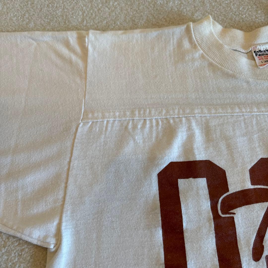 collegiate pacific 七分袖 フットボールTシャツ ヴィンテージ