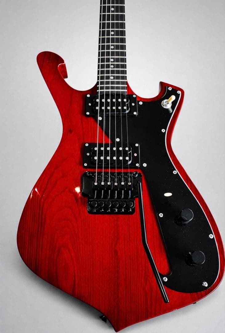 ポールギルバート　オマージュ FRM系　オリジナル製作ギター