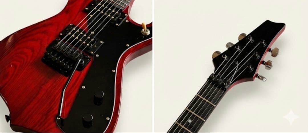 ポールギルバート　オマージュ FRM系　オリジナル製作ギター