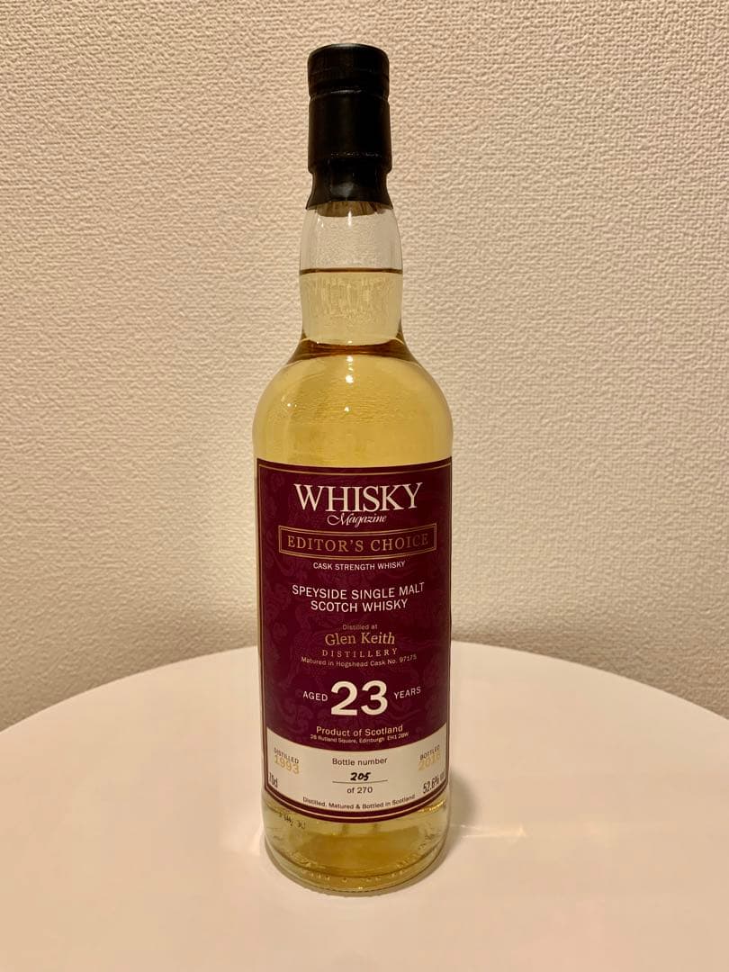 グレンキース エディターズ チョイス 23年