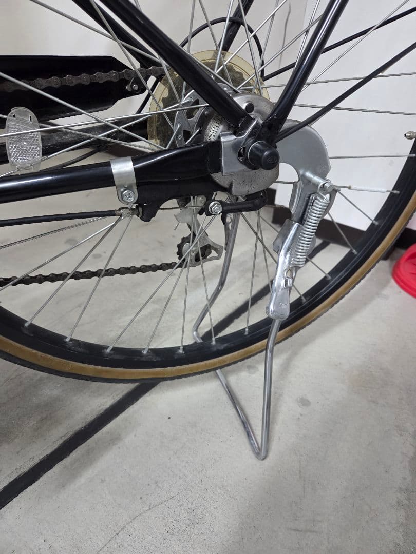 TAMAKOSHI ルイスアミューズ ブラック ジュニア 26 野球 ママチャリ