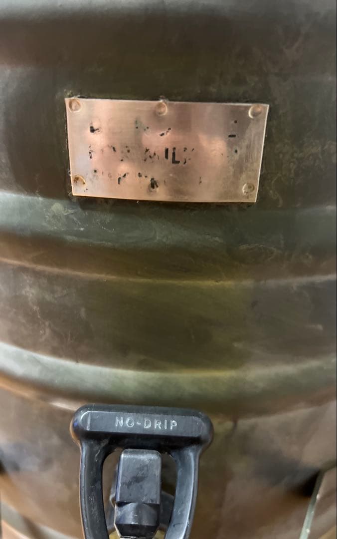 米軍払い下げ ビンテージ ウォータージャグ/保冷温ディスペンサー