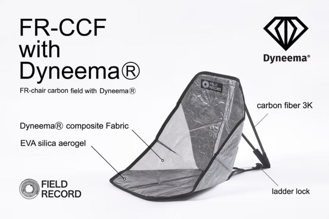 改良版新品FIELD RECORD FR-CCF with Dyneema®