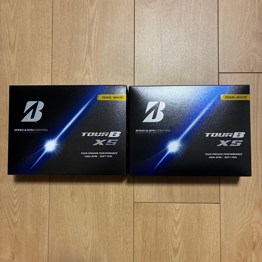 ブリヂストン TOUR B XS ゴルフボール 2026年モデル2ダース