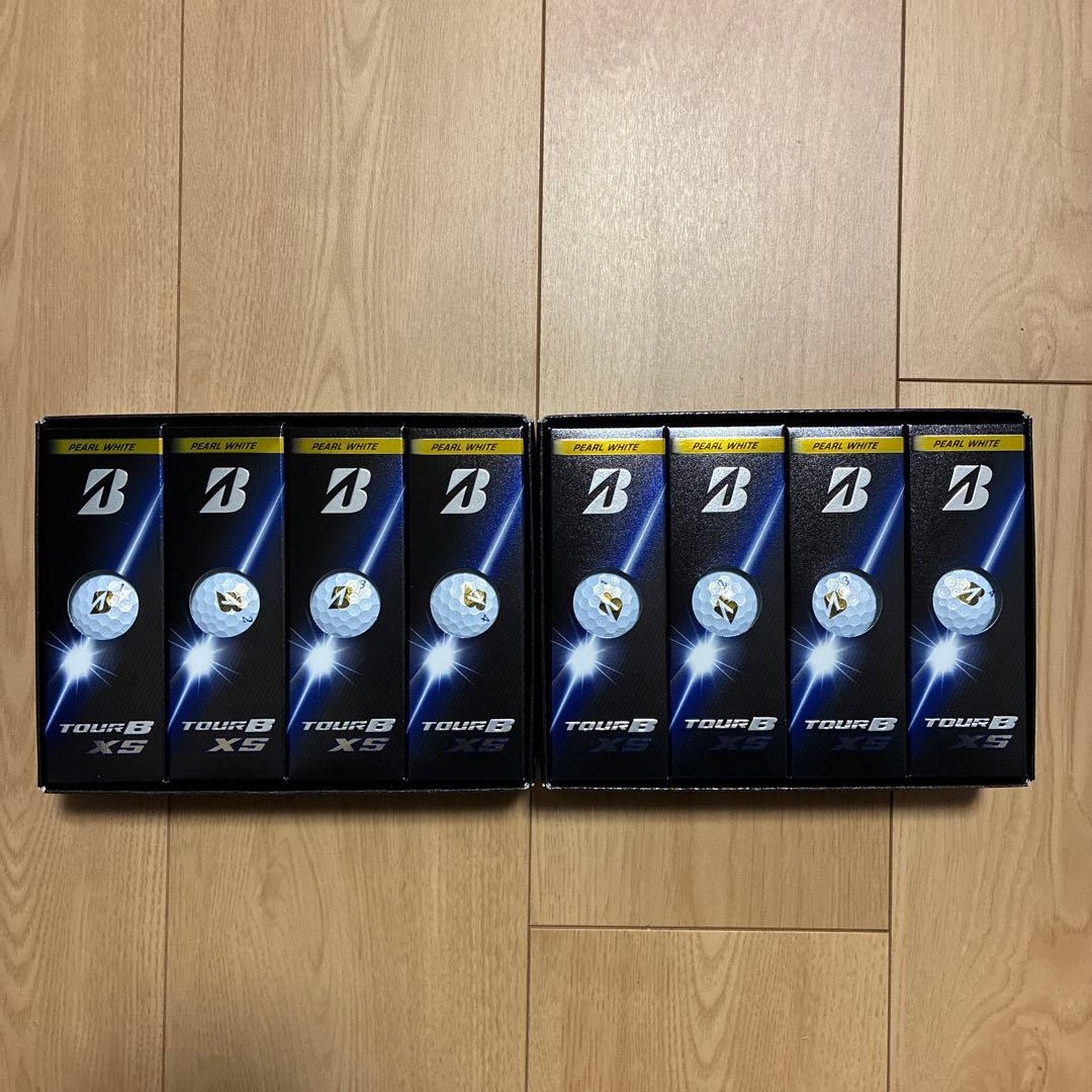 ブリヂストン TOUR B XS ゴルフボール 2026年モデル2ダース