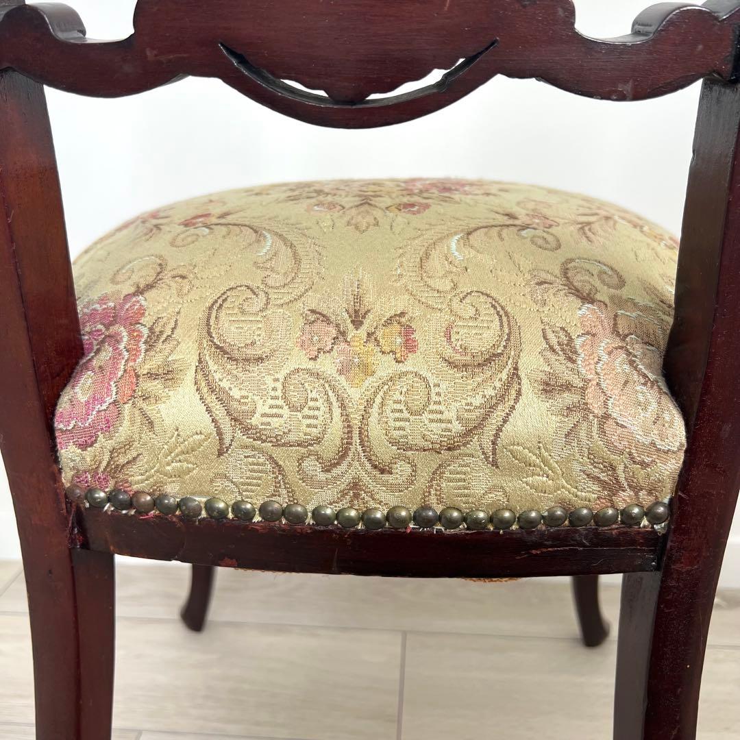 アンティーク　サロンチェア　ヨーロッパ家具