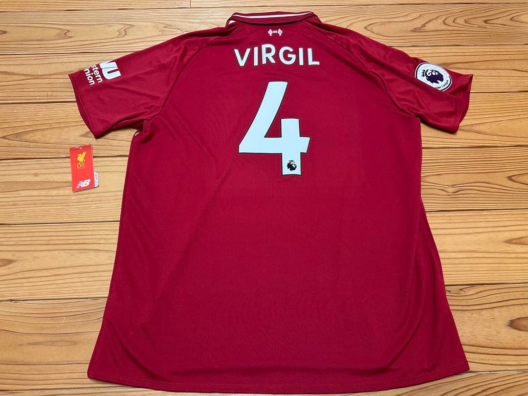 Liverpool リヴァプール 18-19 ファンダイク ユニフォーム