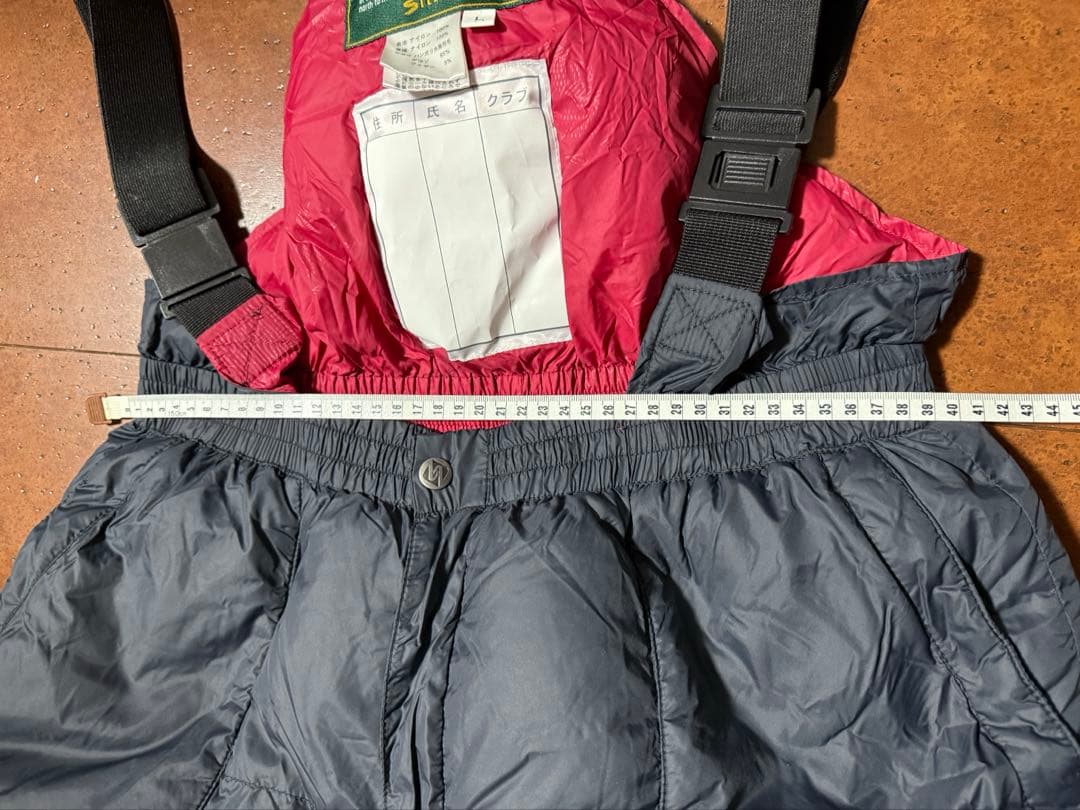 Shimizuダウンジャケット上下セット ブラック 防寒着 FINE LAKE