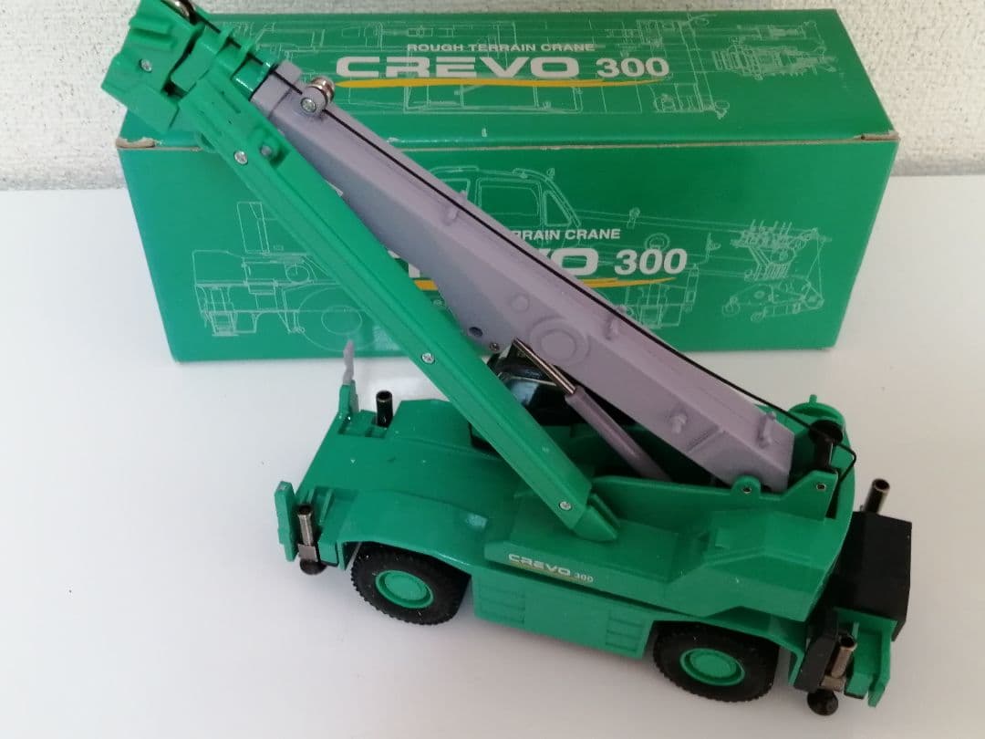 タダノ　クレーン（ラフター）　ミニチュア　レア　CREVO 300　レア　緑