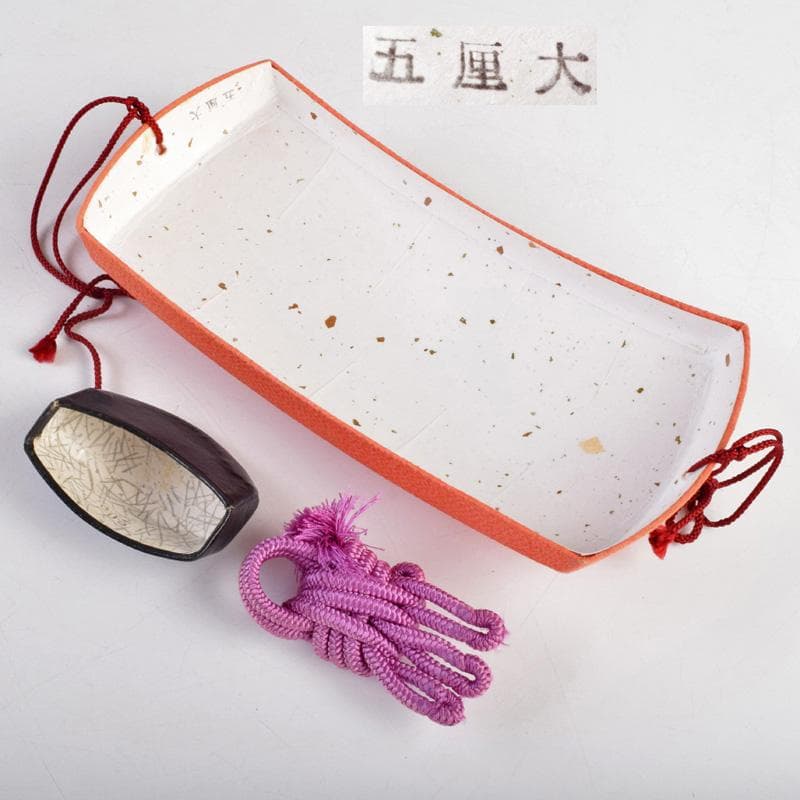 和楽器　弦楽器　唐木紫檀棹　金細三味線　ハードケース付　M　R9317B