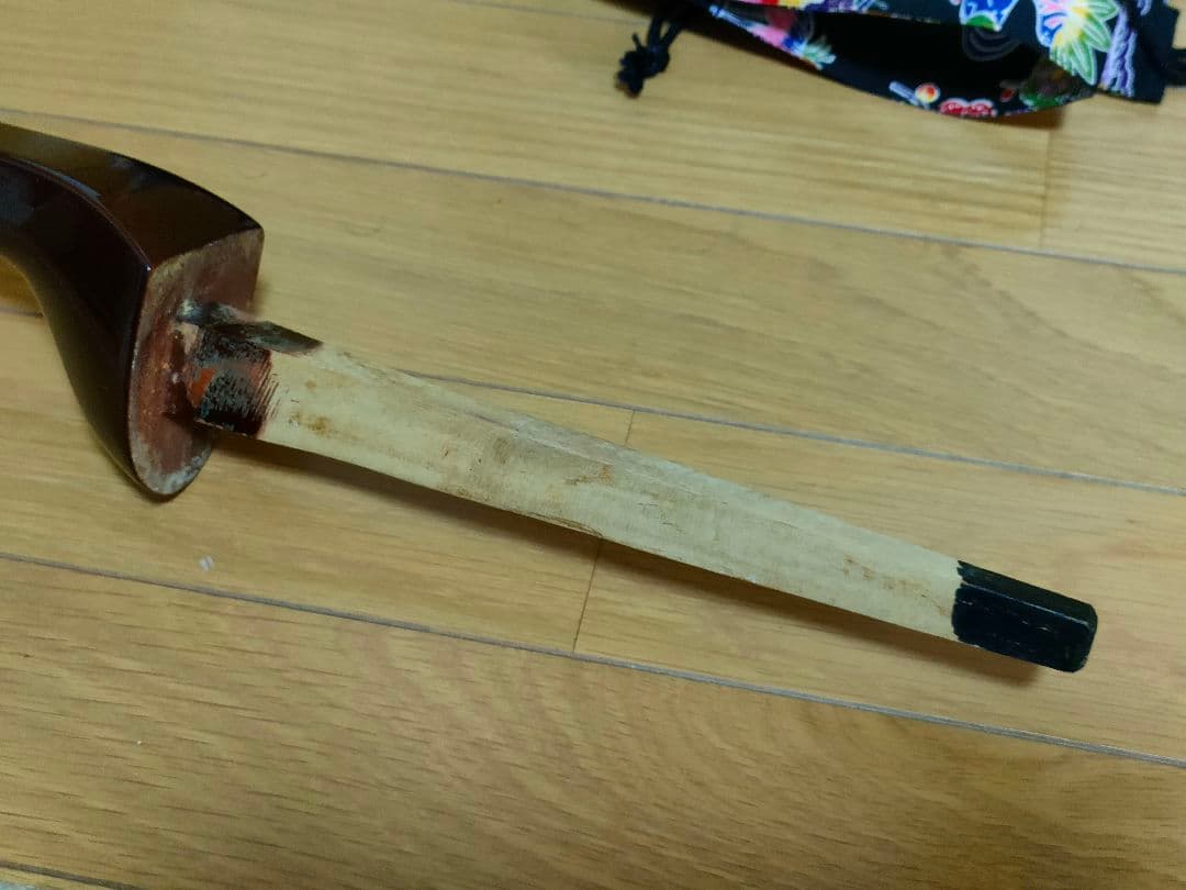 真壁型 ボルドー沖縄三線セット 両面本皮強化二重張り 琉球 三味線