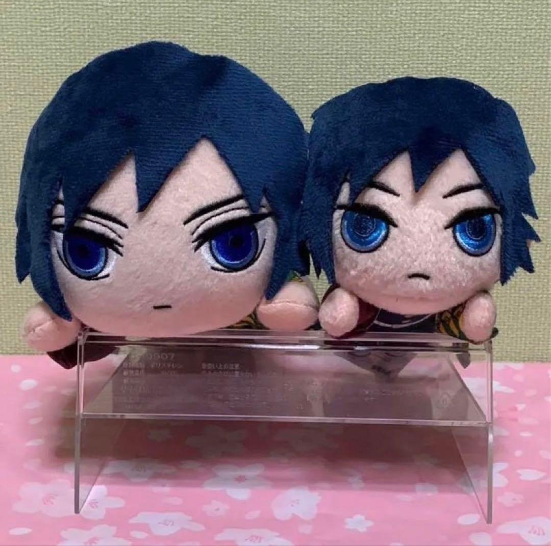 【在庫ラスト】鬼滅の刃 寝そべりぬいぐるみ&マスコット 冨岡義勇 3体セット