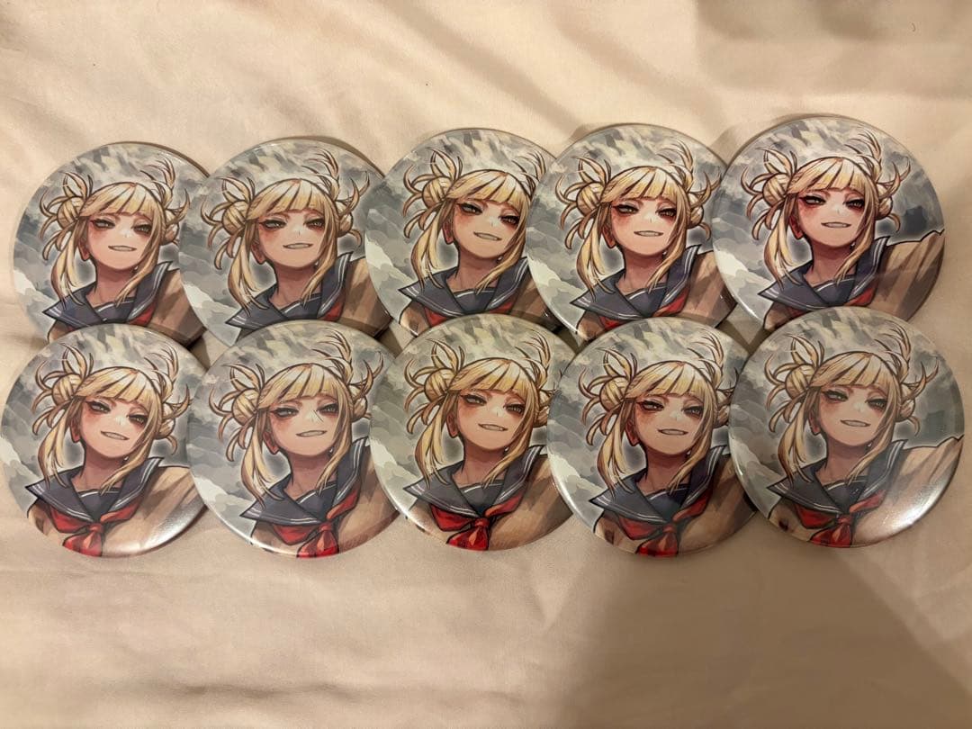 僕のヒーローアカデミア ヒロアカ 原画展 トガヒミコ 缶バッジ