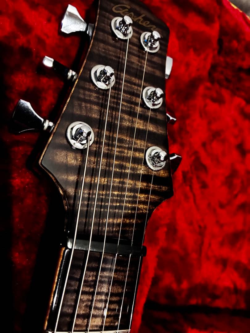 上から下まで激杢ギター　asher s custom ハイエンド　現レート71万