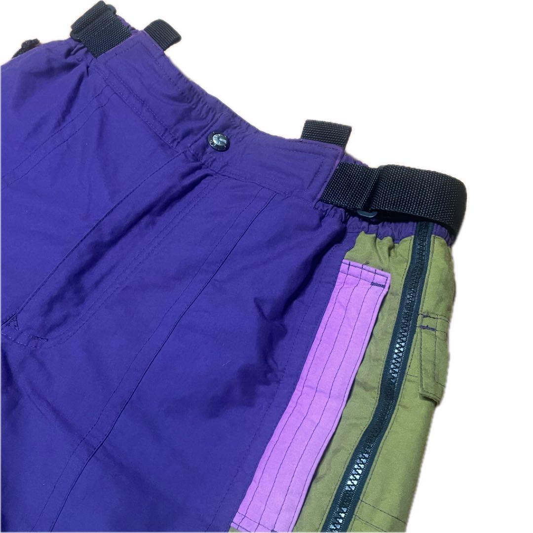 90sノースフェイス スノーボード スノーウェア スキーウェア パンツ