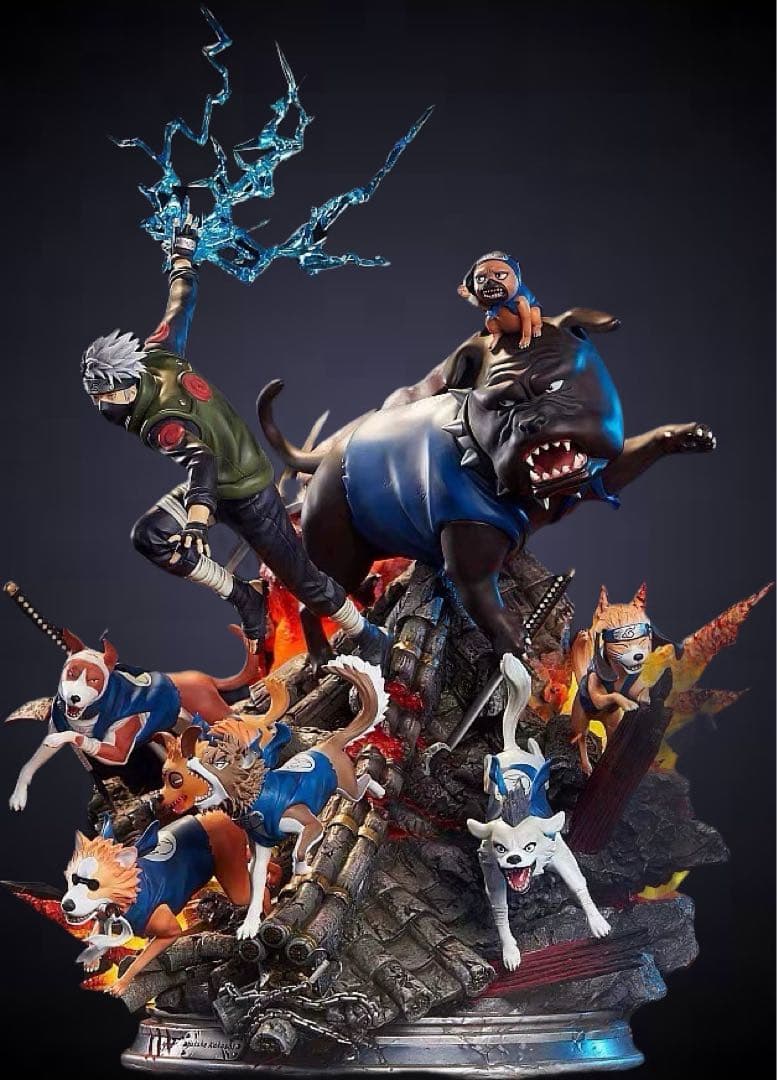 【新品】NARUTO ナルト はたけカカシ 口寄せの術 フィギュア