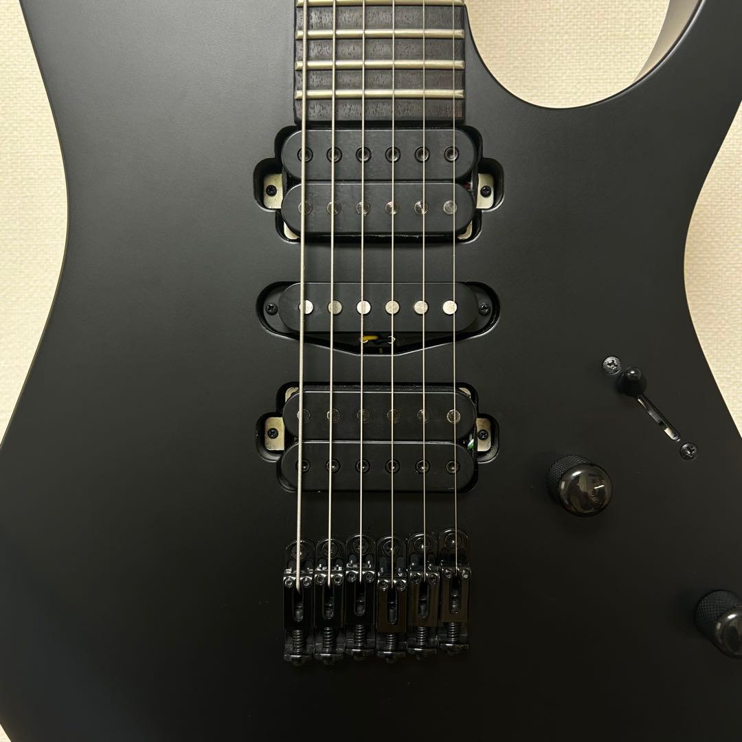 Ibanez RG6HSHFX 日本製　エレキギター　マットブラック