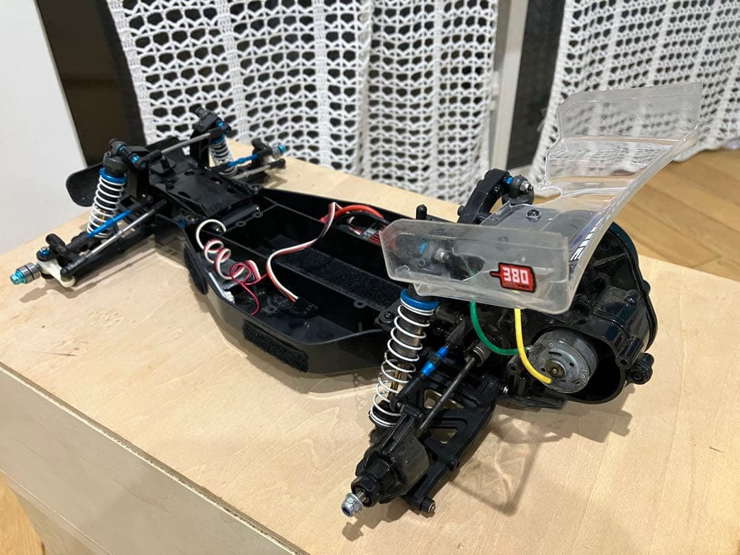 タミヤ ラジコン本体サンドバイパーDT02とラジコンケース(自作)のセット