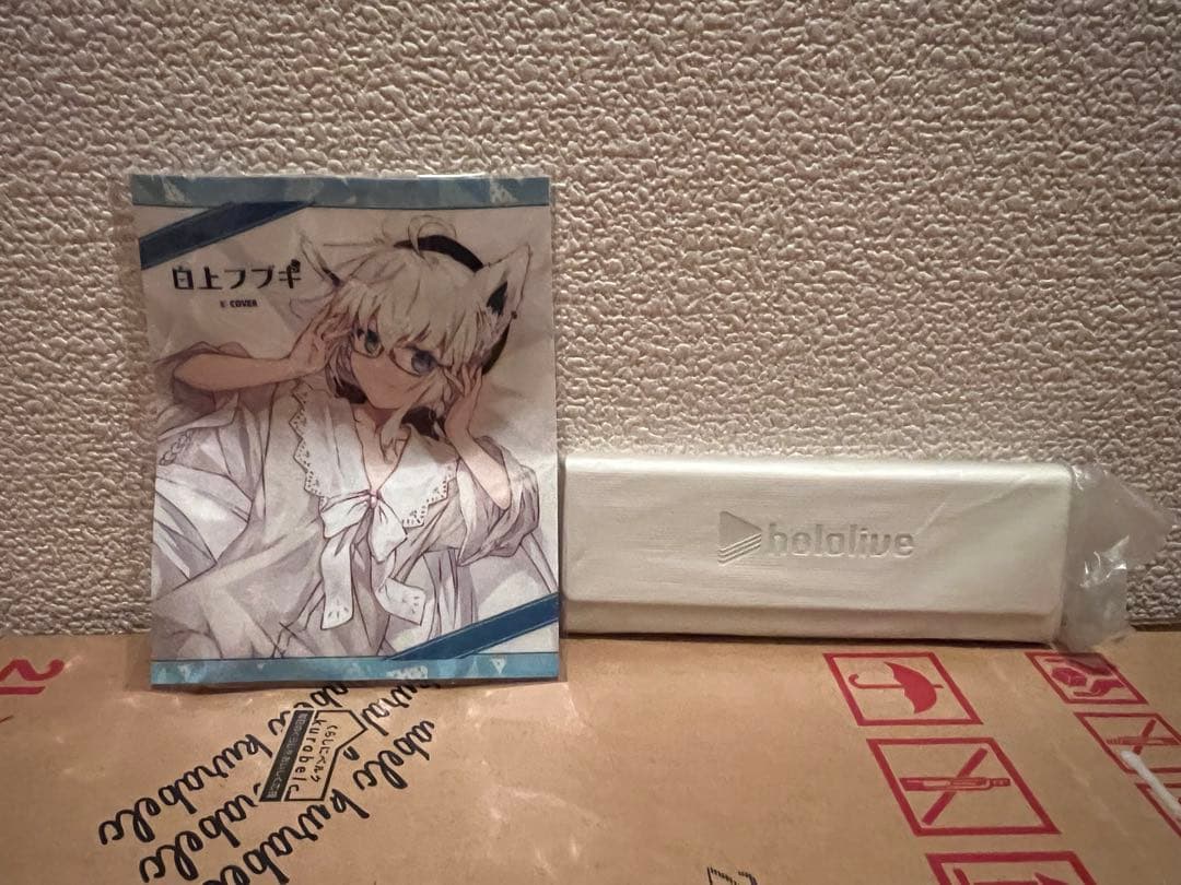 白上フブキ 眼鏡ケース 眼鏡拭き