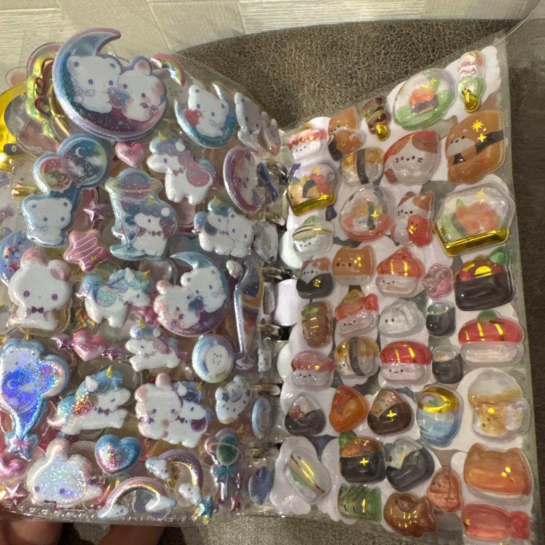 シール帳 完成品