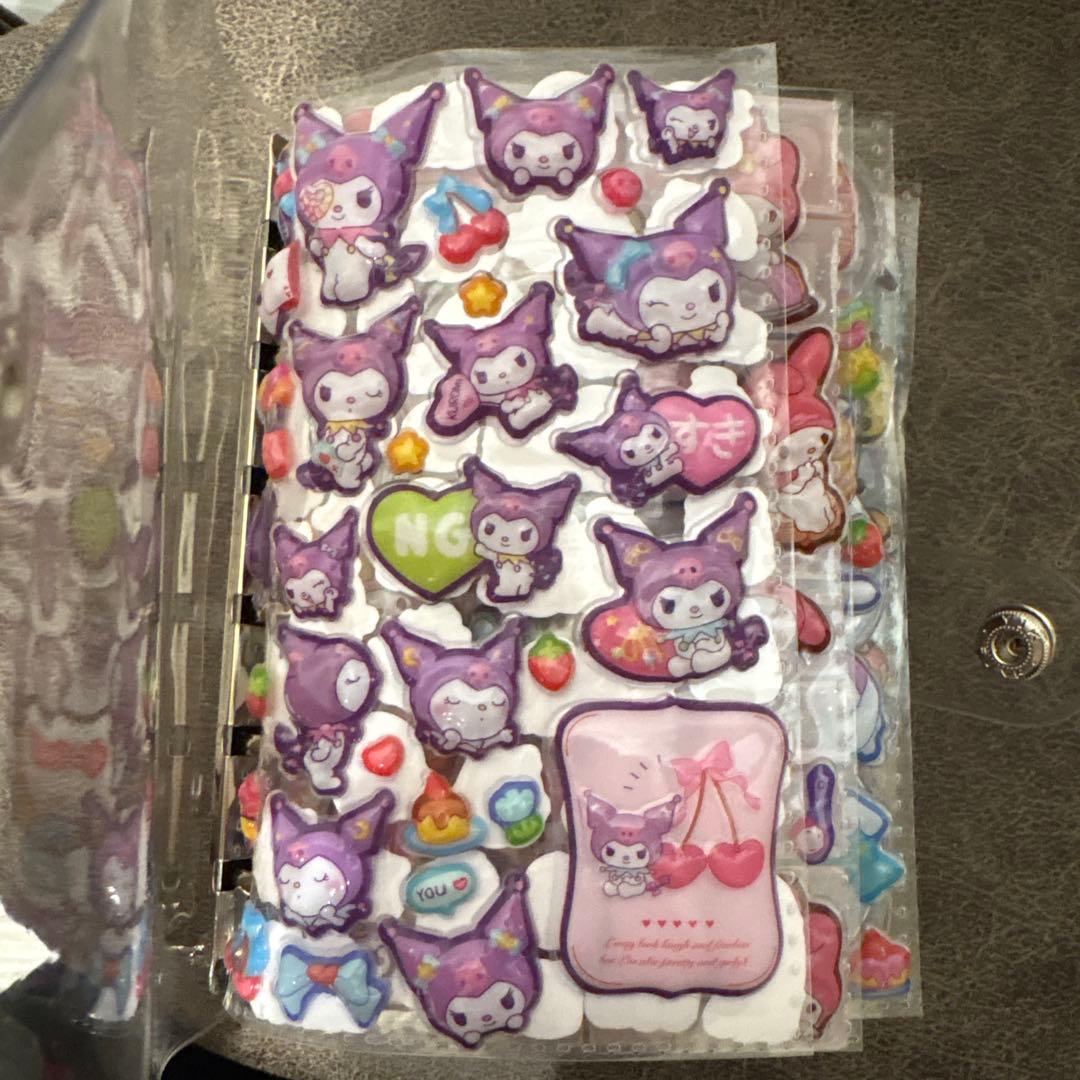 シール帳 完成品