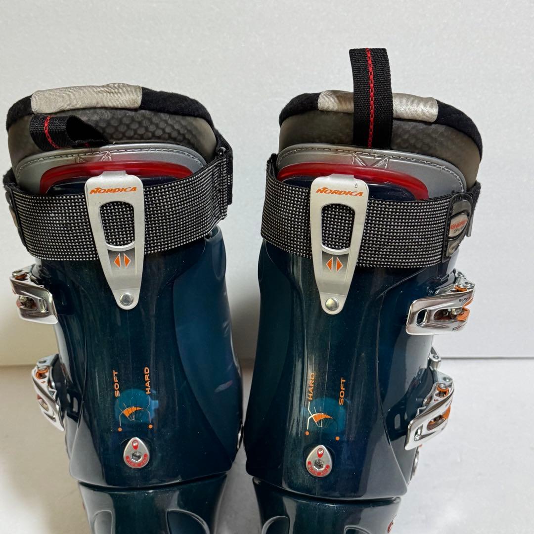 315mm 27-27.5cmスキーブーツ ダークグリーン緑色Nordica