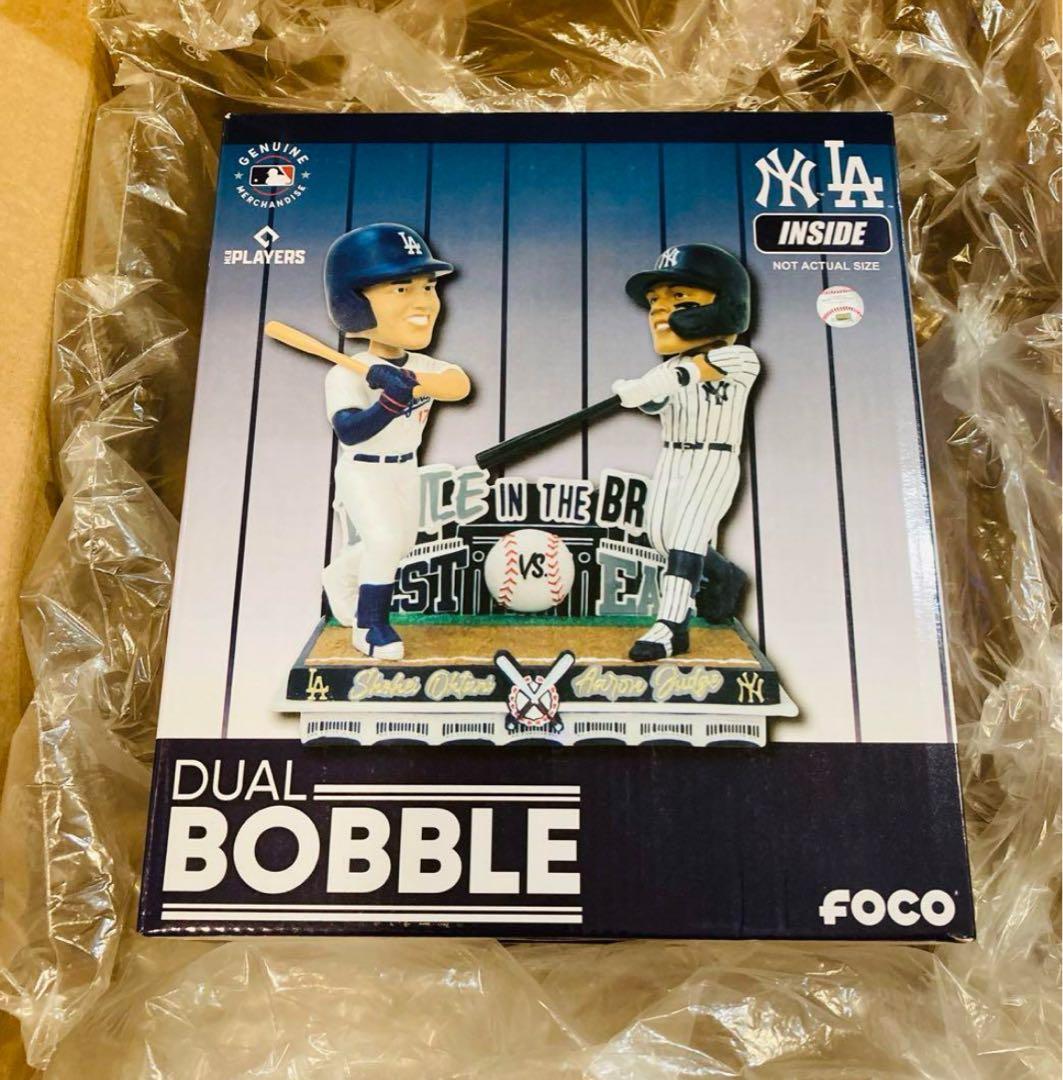 MLB NY店のみ　100個限定　大谷翔平　ジャッジ　ゴールド　ボブルヘッド