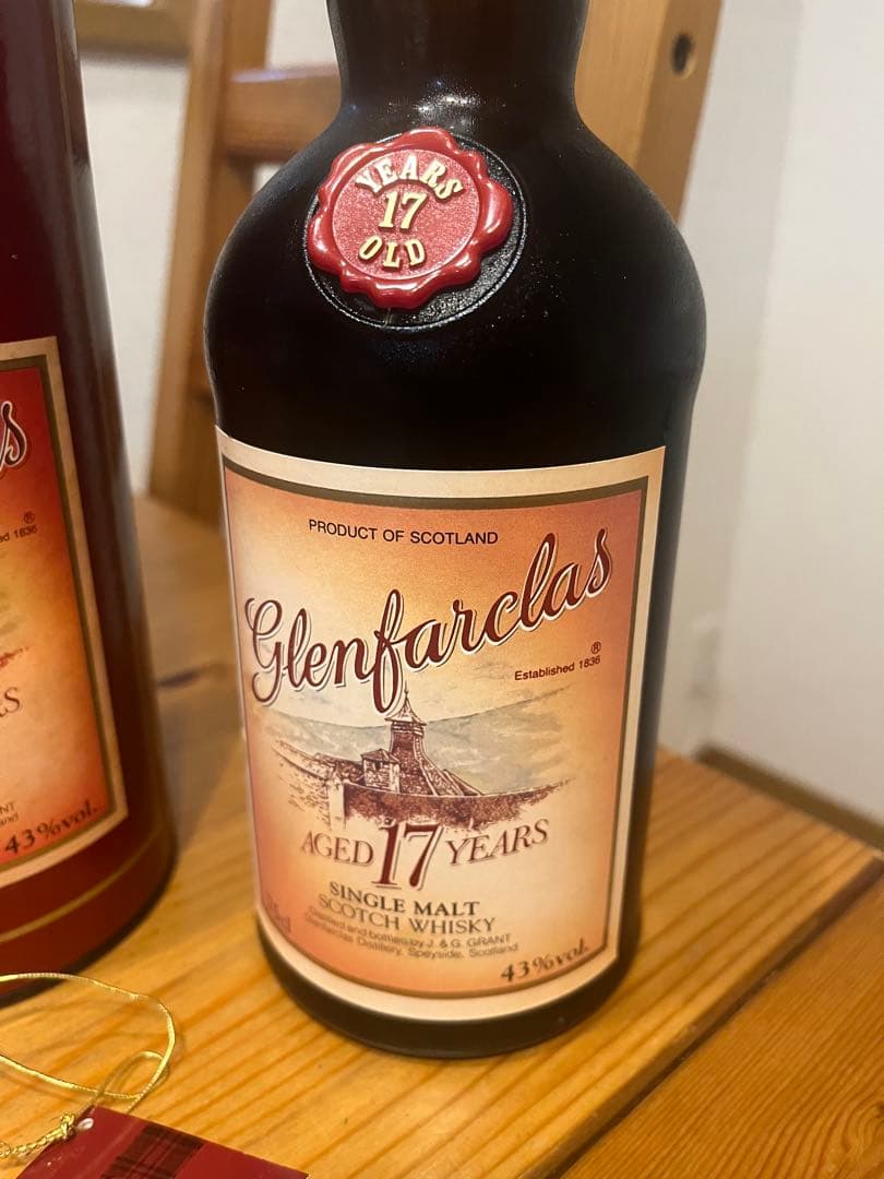 Glenfarclas グレンファークラス17年シングルモルトスコッチウイスキー