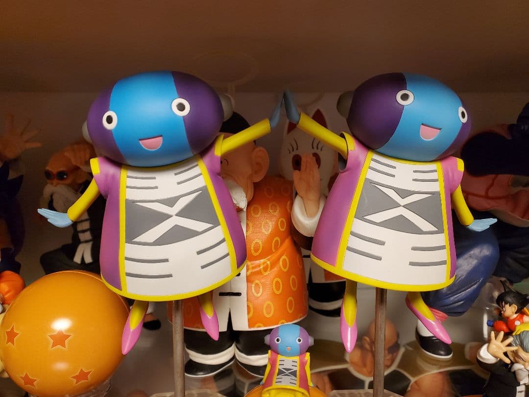 ドラゴンボール全王様 ギガンティックフィギュア 2体セット　おまけ