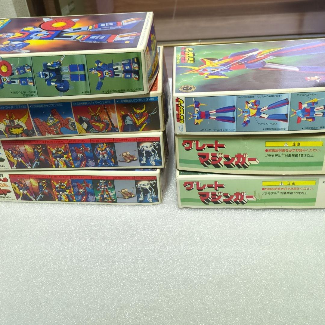 アトランジャー　ゴダイガー　ダイターン　サンバルカンロボ　他７点セット　未組立