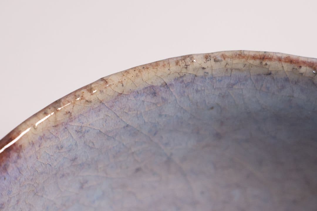 茶道具 萩焼の名工 吉賀将夫 萩茶碗 共箱・略歴 陶芸 抹茶椀【MA584】