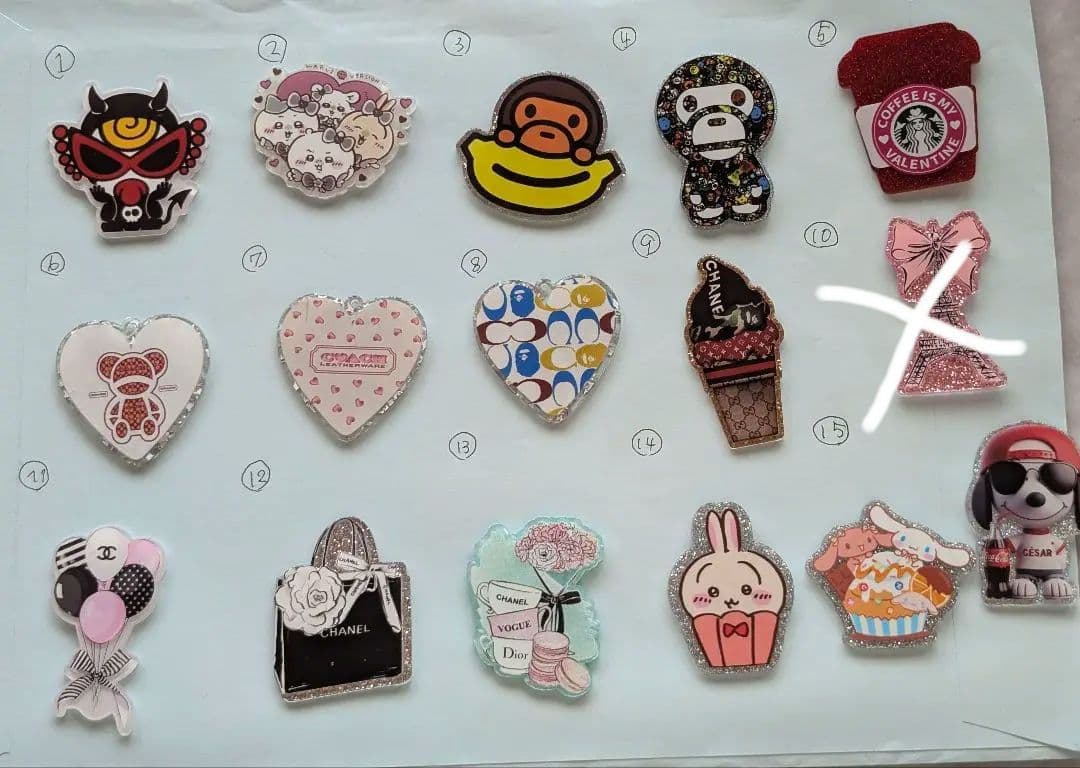 キラキラアクリル 在庫