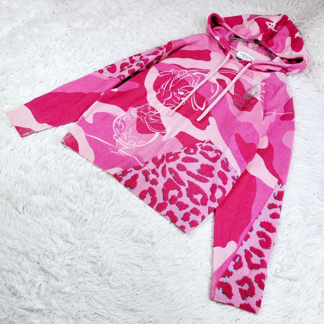 MARK&LONA LOONEY TUNES カシミヤ ニット パーカー L