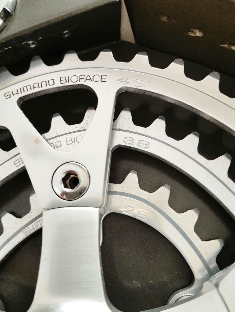 稀少新品 シマノ600EX BIOPACE モデルFC-6207 3段