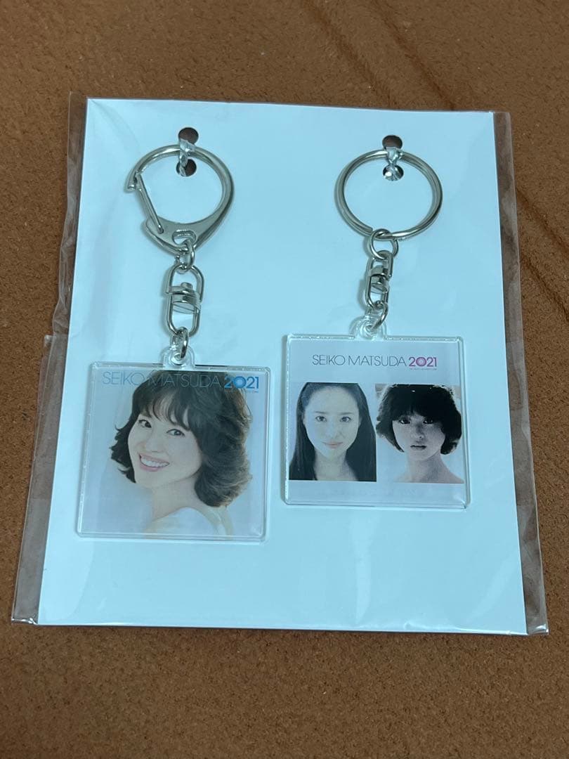 松田聖子　グッズ　2020-2021 アクリル&チャームキーホルダー