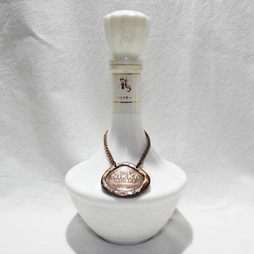 <未開封>ニッカ ウイスキー 鶴 陶器ボトル 750ml 古酒