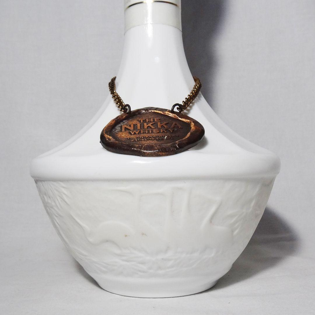 <未開封>ニッカ ウイスキー 鶴 陶器ボトル 750ml 古酒