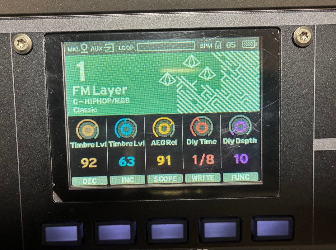 KORG microkorg2 ノーマルカラーバージョン