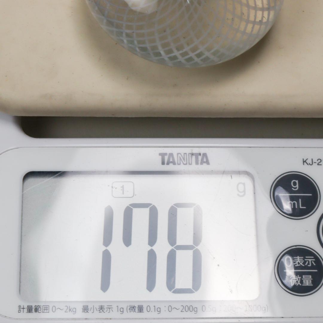 Latticino Glass ミルフィオリ フラワー ペーパーウエイト 置物