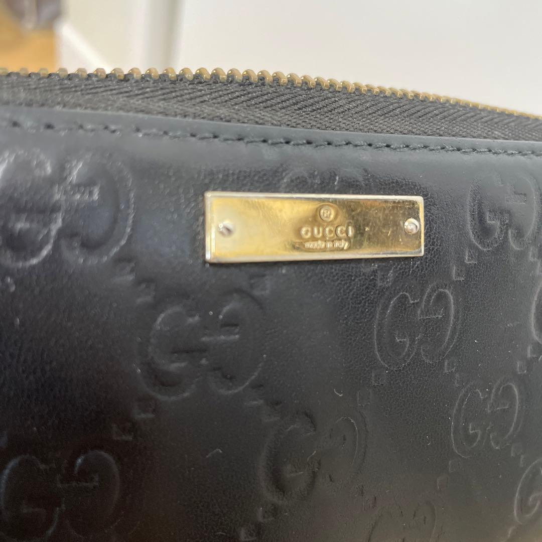 《値下げ交渉可》GUCCI グッチ 長財布 黒 ブラック