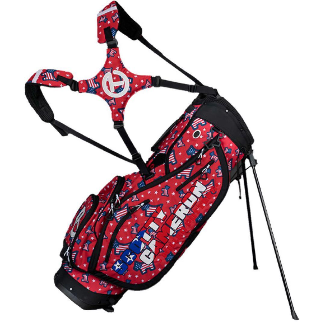 キャディバッグ 星条旗デザイン