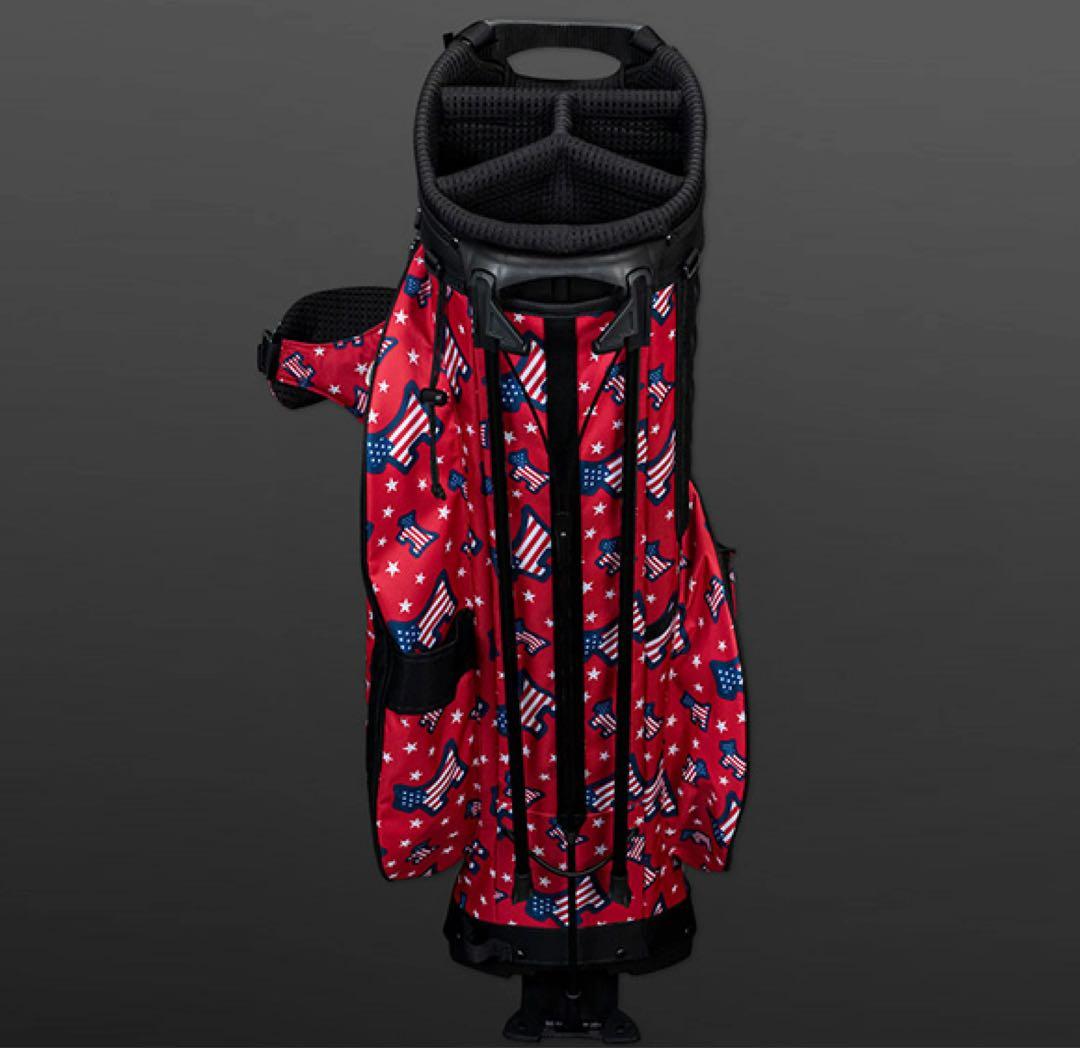 キャディバッグ 星条旗デザイン