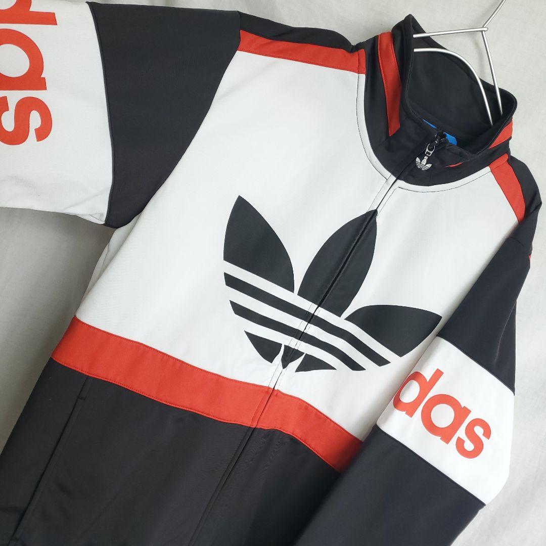 adidas アディダス NIGO ジャージ アニマル 動物クマ 王冠 黒赤