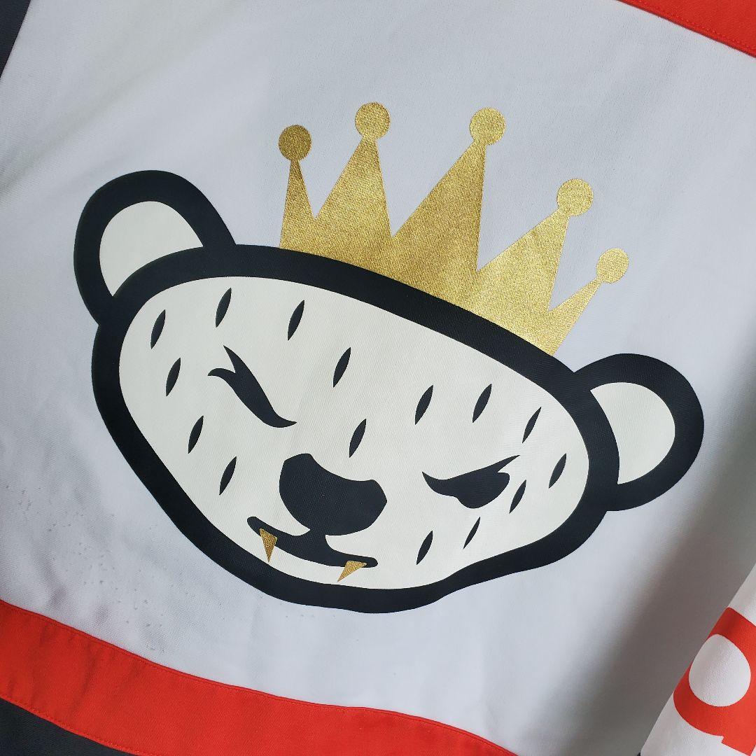 adidas アディダス NIGO ジャージ アニマル 動物クマ 王冠 黒赤