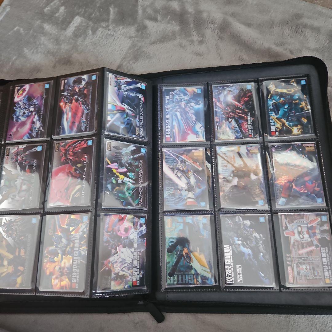 ガンプラパッケージアートカードコンプセット