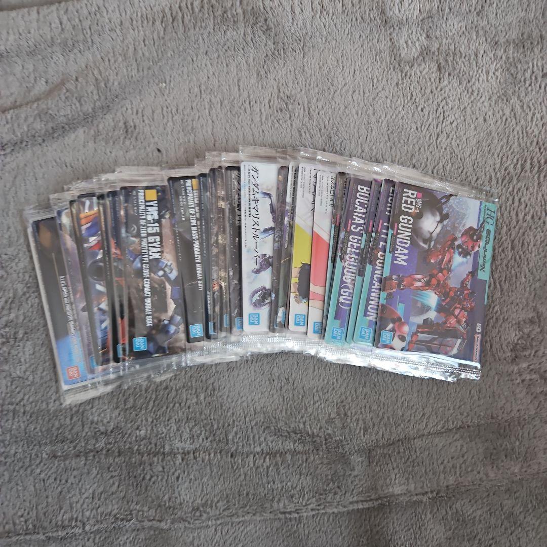 ガンプラパッケージアートカードコンプセット